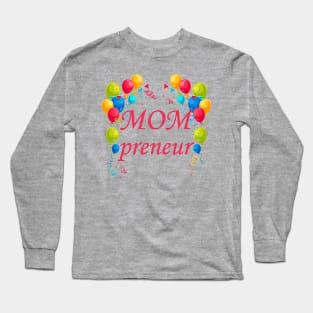 Womens Mompreneur Long Sleeve T-Shirt